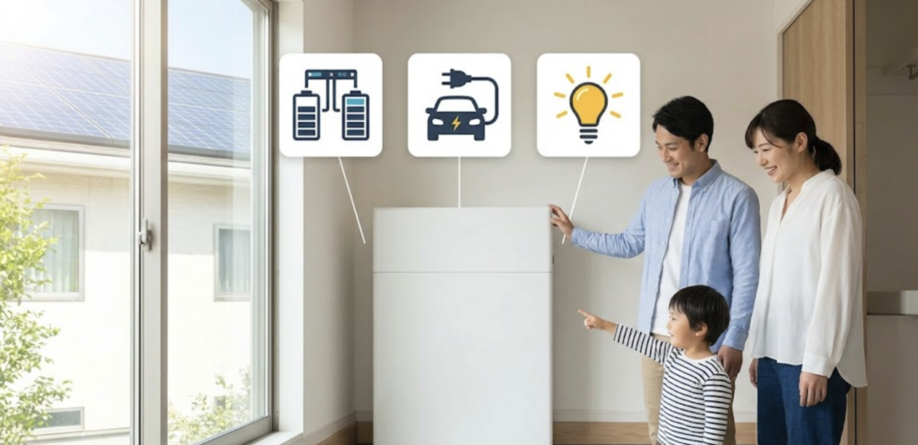 パナソニック蓄電池を選ぶ3つのメリット