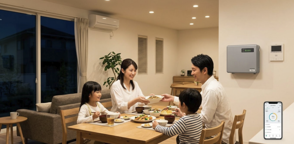 蓄電池7kWhはどれくらい使える?容量の選び方