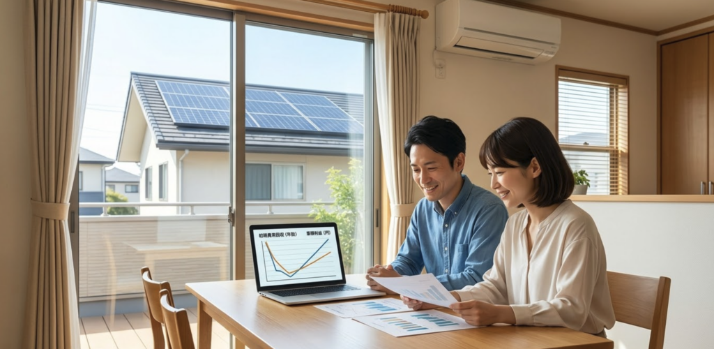 太陽光6kWの初期費用と回収年数の目安