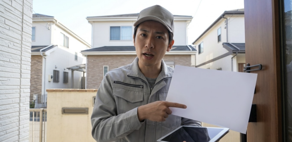 騙されないで!怪しい訪問販売業者が使う4つの巧妙な手口