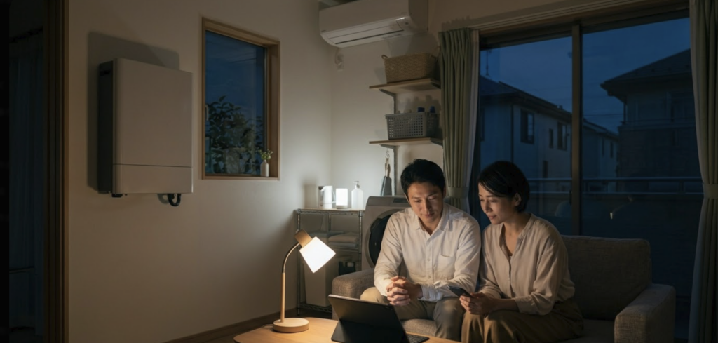 5kWhの家庭用蓄電池でどれくらい使える?
