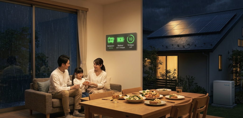 【約10日維持】発電機と蓄電池の組み合わせが最強な3つの理由
