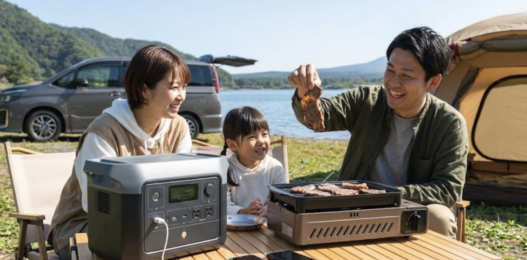 違いで比較！蓄電池よりポータブル電源な人