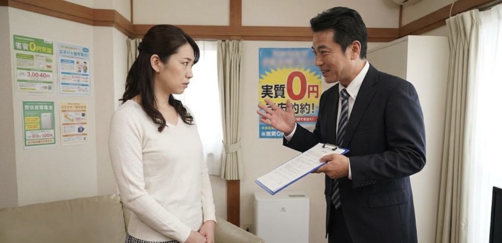 騙されないで！蓄電池の悪徳業者が使う手口