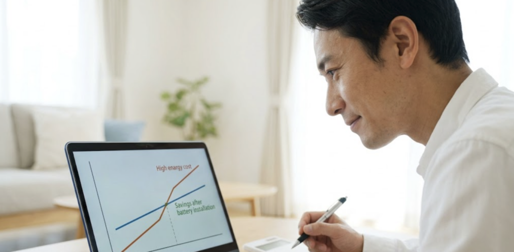 知らないと損！蓄電池導入の「元が取れる」年数とは？