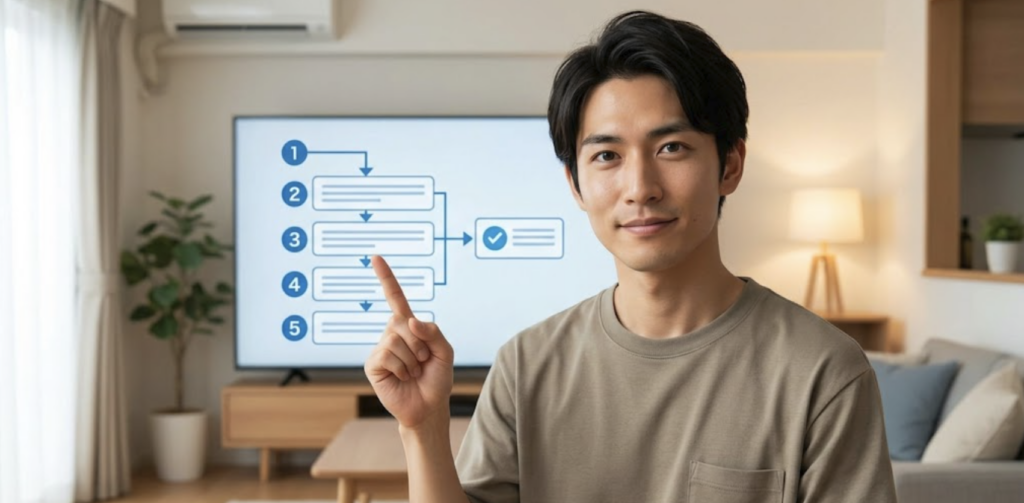 手続きはこれだけ！エコ発電本舗の導入5ステップ